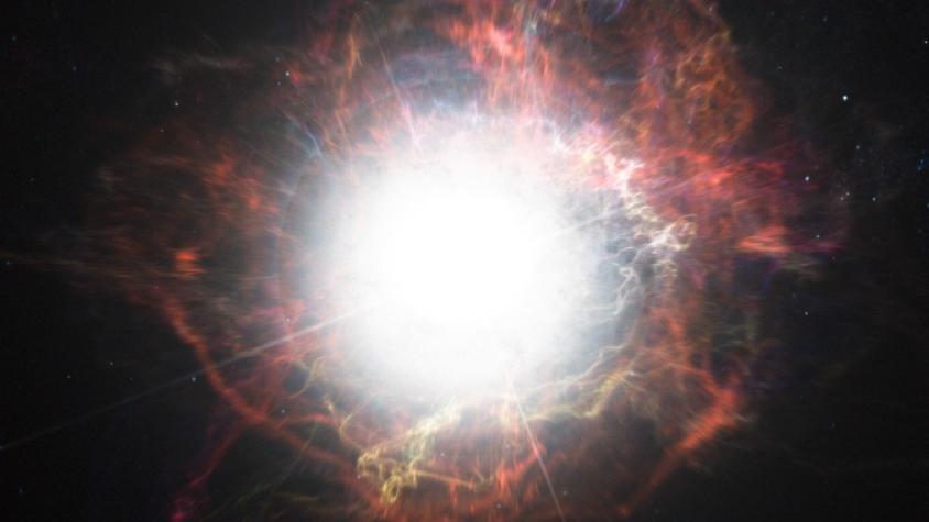 La explosión masiva de una estrella será visible desde la Tierra