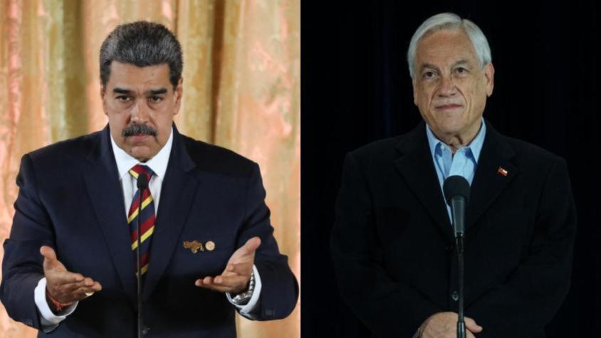 Expresidentes rechazan dichos de Maduro contra Piñera tras culparlo de "llevarse a Chile a delincuentes" venezolanos