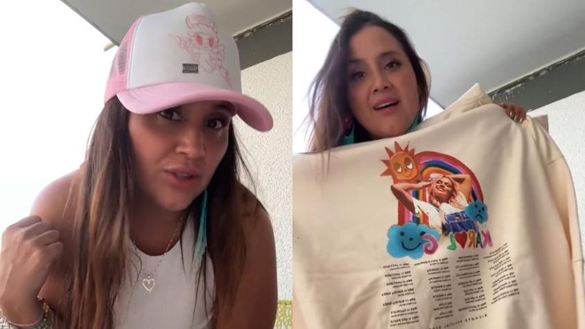 Pamela Leiva gastó más de 300 mil pesos en merchandising de Karol G: “Me lo compré todo”