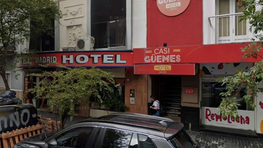 Hombre se descompensó y murió en un hotel en Argentina: poco antes había llamado a un amigo