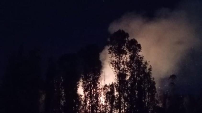 Alerta roja por incendio forestal en Camino La Pólvora de Valparaíso: Amenaza infraestructura crítica