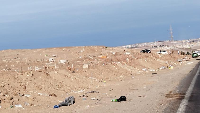 Encuentran tres cuerpos de personas maniatadas en cementerio de animales de Alto Hospicio