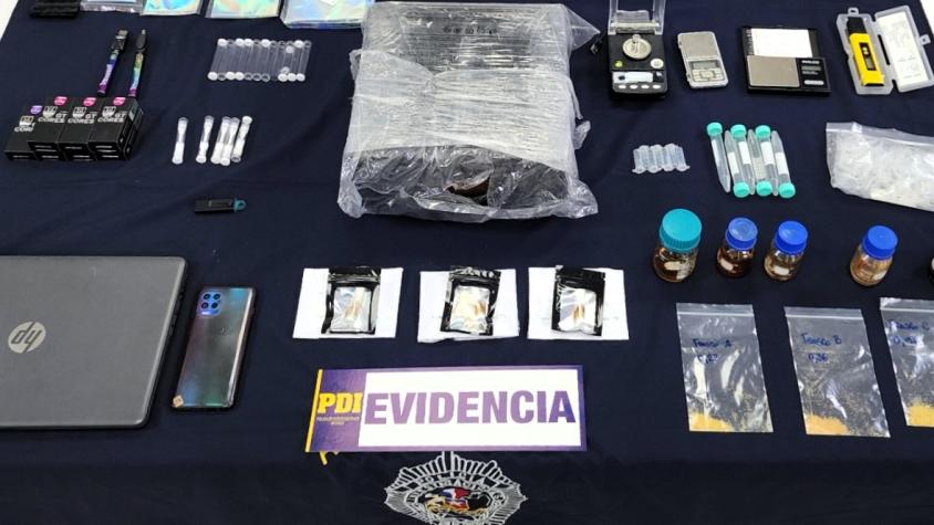 PDI detuvo a hombre acusado de fabricar y vender potente droga a través de Instagram