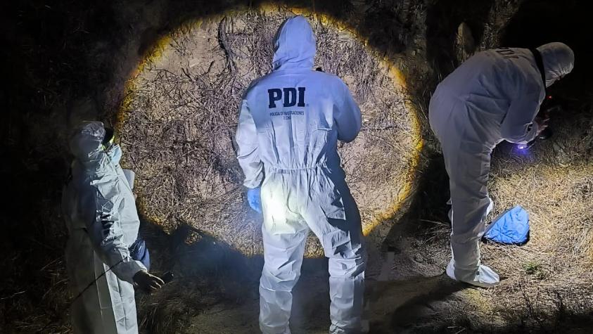 PDI investiga hallazgo de un cadáver en Villa Alemana: presenta herida de bala en la cabeza