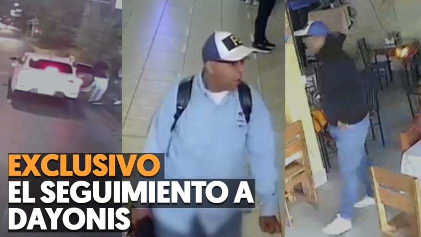 VIDEO Imágenes exclusivas del seguimiento a Dayonis Orozco en Chile tras crimen del mayor Sánchez