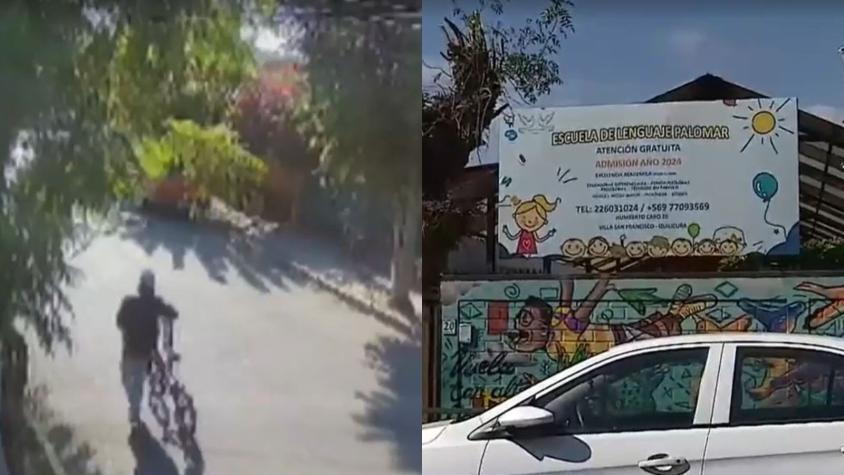 Sujeto realizó violento robo en colegio especial de Quilicura: Simuló ser apoderado y amarró a la directora 