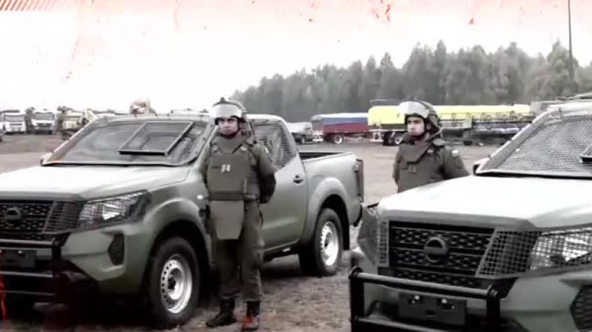 ¿Cómo era el blindaje de la camioneta de Carabineros? 