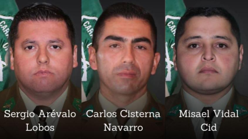 Quiénes son los tres carabineros que fueron asesinados en Cañete
