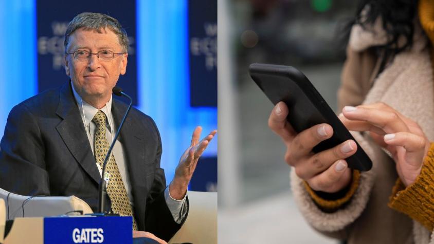 La edad ideal para darle un teléfono a un niño, según Bill Gates