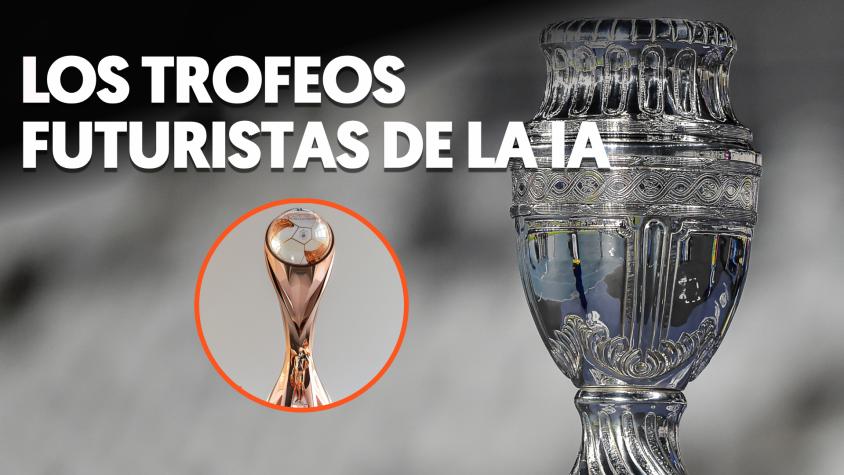 MIRA el trofeo futurista de la Copa América que diseñó la inteligencia artificial