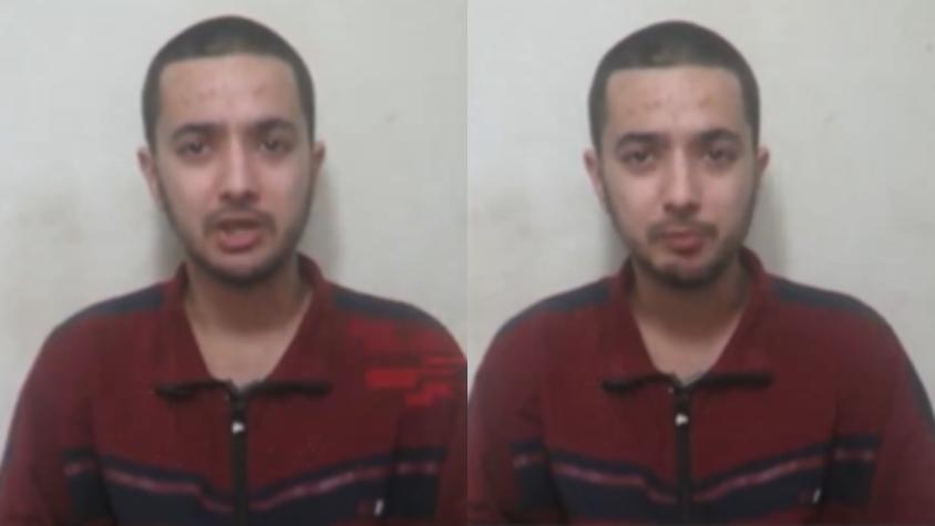 Hamás publica un video de un rehén israelí-estadounidense secuestrado en Gaza