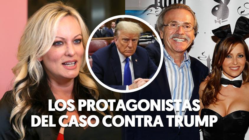 Una actriz porno y un exabogado: quién es quién en el juicio contra Donald Trump