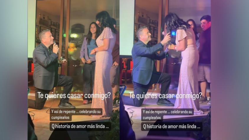 Karla Rubilar dio el "sí": exministra aceptó petición de matrimonio de su pareja Christian Pino