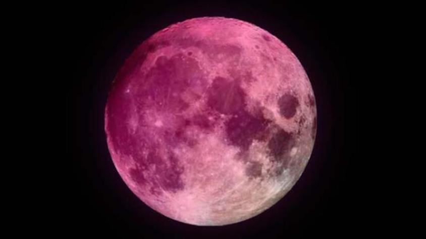 ¿Qué es la Luna Rosa y cuándo se verá en Chile?