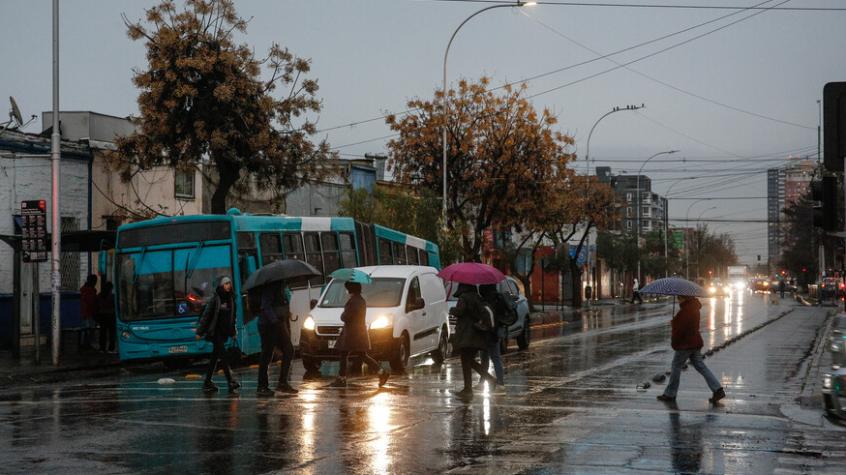 Lluvia este fin de semana en Santiago: ¿Cuándo va a llover en la zona central?