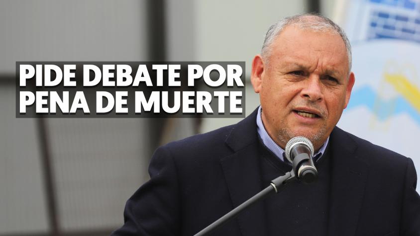 Gobernador Rodrigo Mundaca instala discusión por pena de muerte: "Es una discusión que hay que tener"