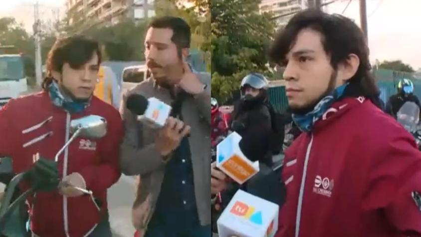 Motorista enojado insultó a periodista de 'Tu Día' mientras era fiscalizado: "Qué te importa..."