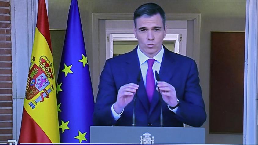 Pedro Sánchez confirma que seguirá al mando del Gobierno español: ""He decidido seguir, seguir con más fuerza"