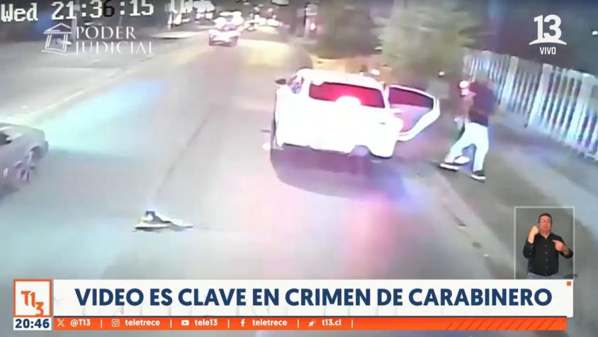 Carabinero fue acribillado: Revelan video del enfrentamiento entre mayor Sánchez con venezolanos detenidos