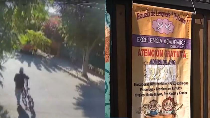 Amarró a la directora y se llevó más de un millón de pesos: Así fue el violento asalto a escuela especial en Quilicura