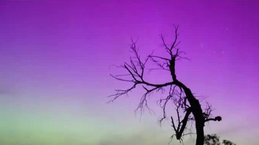 Impresionantes auroras australes en Chile: Los efectos de la peor tormenta solar en 20 años