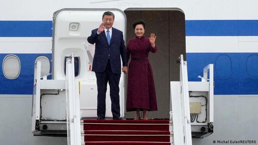 Xi Jinping llega a Francia para primera visita de Estado en 5 años	