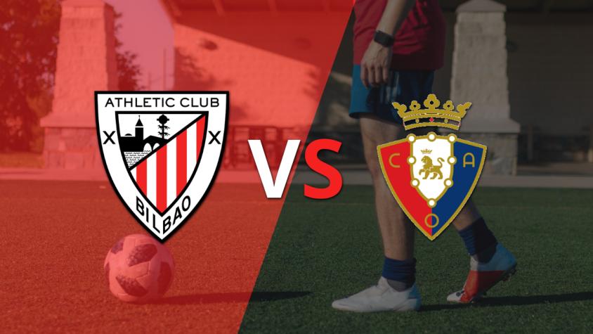 Osasuna sacó un punto luego de empatar a 2 goles con Athletic Bilbao | T13