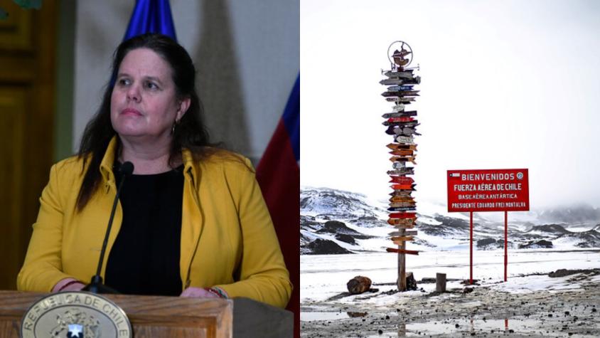 Ministra Fernández y sesión de comisión de Defensa en la Antártica: "El objetivo es prevalecer un territorio de paz" 