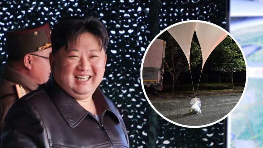 Kim Jong-Un envió globos con excremento hacia Corea del Sur: así respondieron desde la nación afectada