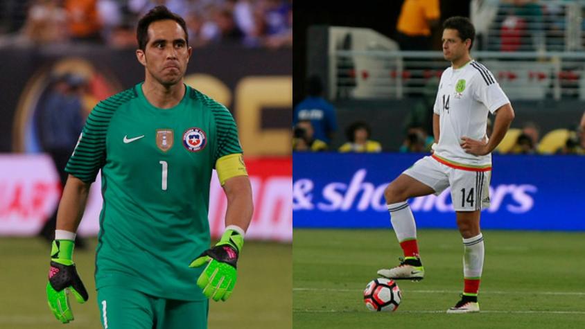 Claudio Bravo reveló petición de "Chicharito" Hernández en goleada 7-0 de La Roja sobre México: "Por favor, diles que paren"