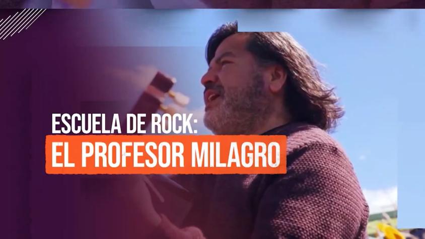 Reportajes T13: El milagro del profesor de rock en una escuela rural