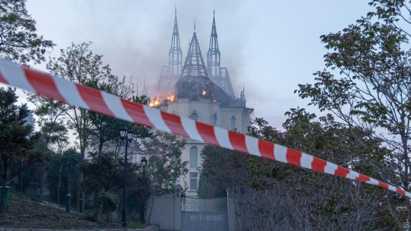 Ataque de Rusia en Ucrania destruye el "castillo" de Harry Potter: Dejó cuatro muertos