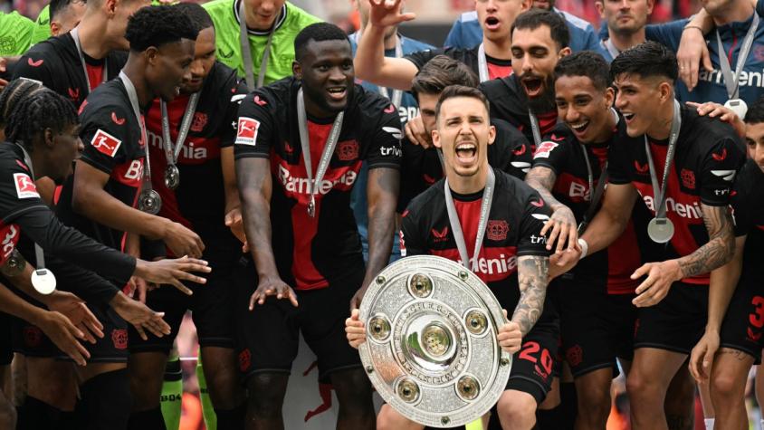 Leverkusen gana su último partido de liga y es el primer campeón invicto de la Bundesliga