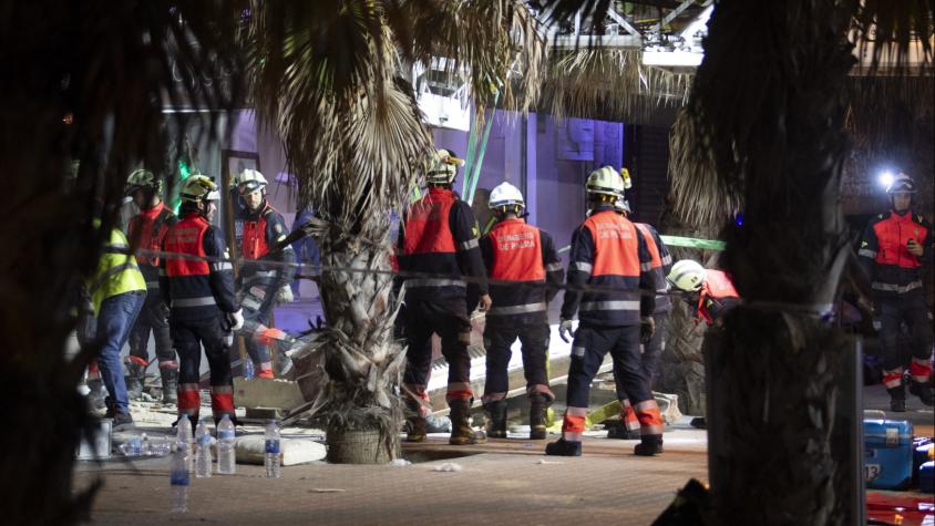 Al menos cuatro muertos y una veintena de heridos por derrumbe en restaurante de España