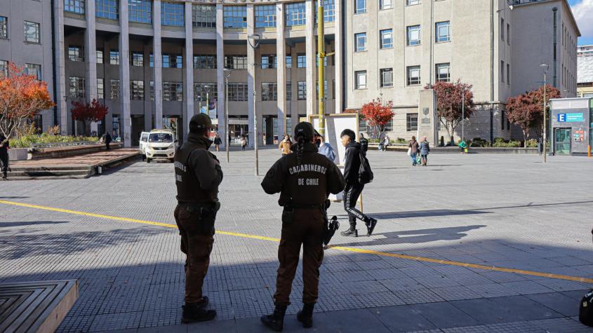 Avisos de bomba simultáneos en tribunales de Arica, Concepción y Temuco movilizó a Carabineros