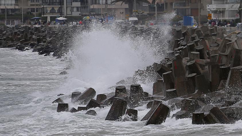 Armada emite aviso de marejadas para las costas de Chile