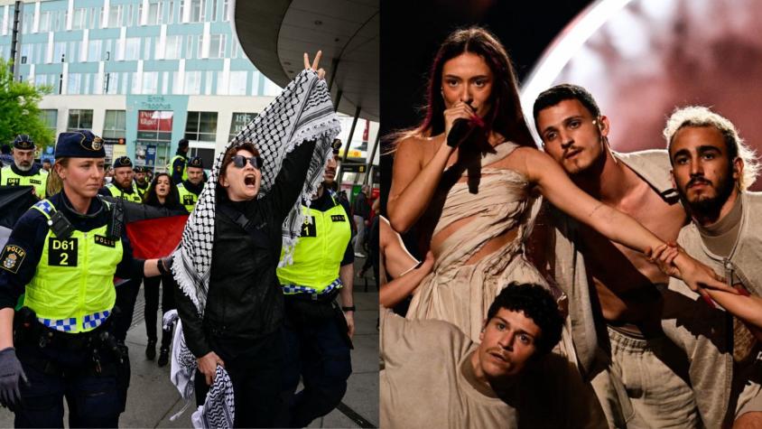 Protestas ponen en peligro final de Eurovisión: Manifestantes piden exclusión de Israel