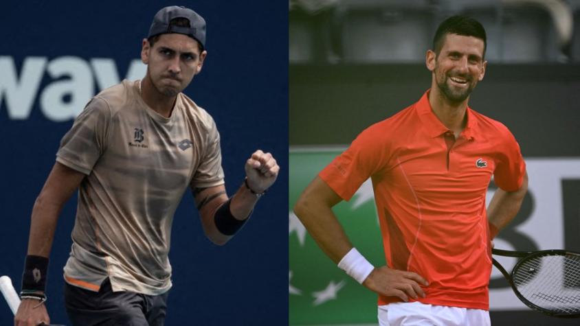 Alejandro Tabilo vs Novak Djokovic: Dónde y cuándo ver el partido