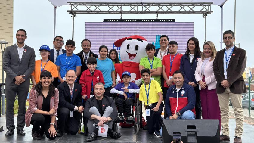 “Juntos por la Inclusión”: más de 80 deportistas participan de inédito encuentro deportivo