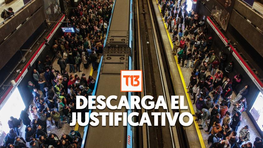 Falla del Metro: ¿Cómo descargar el justificativo para presentar en el trabajo?