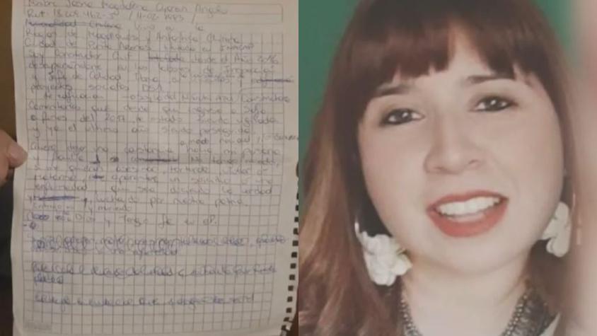 "Si me quieren asesinar...": La carta que dejó Jasna, la mujer que suma 10 días desaparecida en Punta Arenas