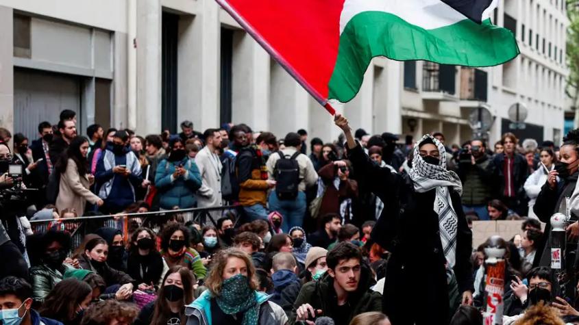 Policía desaloja a manifestantes propalestinos de una universidad en París	