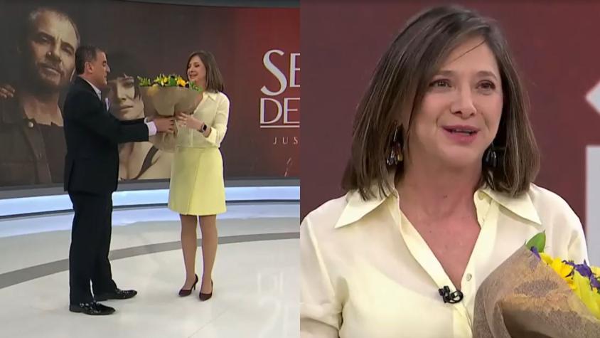 "¡Me emocionaron!": Así fue la despedida de Mónica Pérez de T13 Central