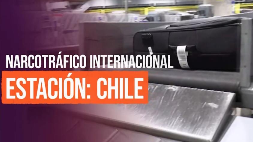 Reportajes T13 | Narcotráfico internacional: Estación Chile