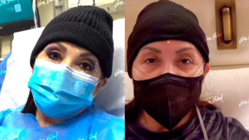 "No me suelten de la mano por favor": El angustiante mensaje de Ana Gabriel tras ser diagnosticada con neumonía en Chile