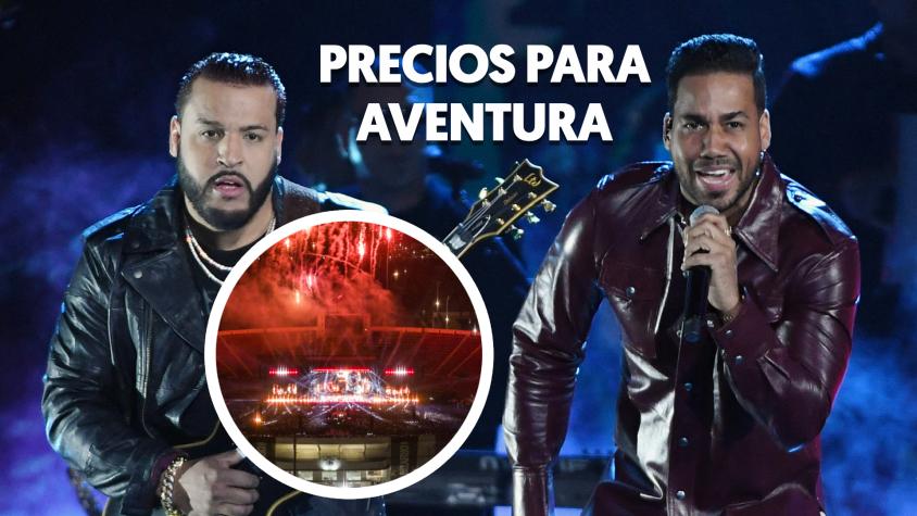 Aventura en el Estadio Nacional: Mira los precios para ver a los reyes de la bachata en Chile