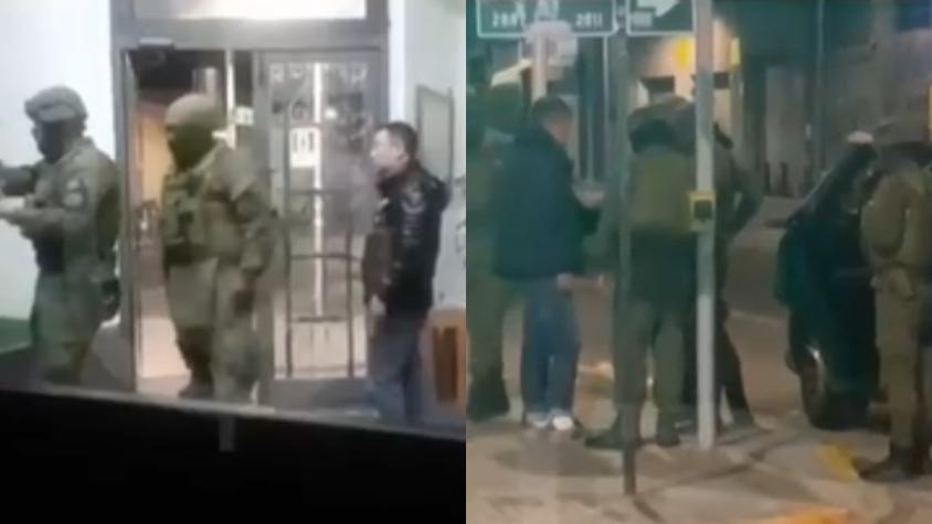 Imágenes muestran cómo eran los “servicios” que ofrecían los Carabineros de la “escuadra del descontrol” en Meiggs