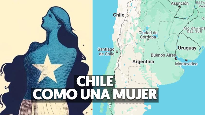 Pidieron a una IA que imaginara a Chile como una mujer y el resultado es asombroso