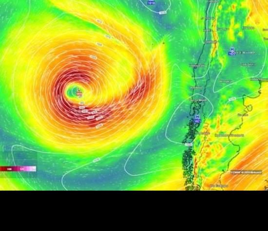 Ciclón se acerca a Chile: ¿Qué efectos causará en las distintas regiones del país?