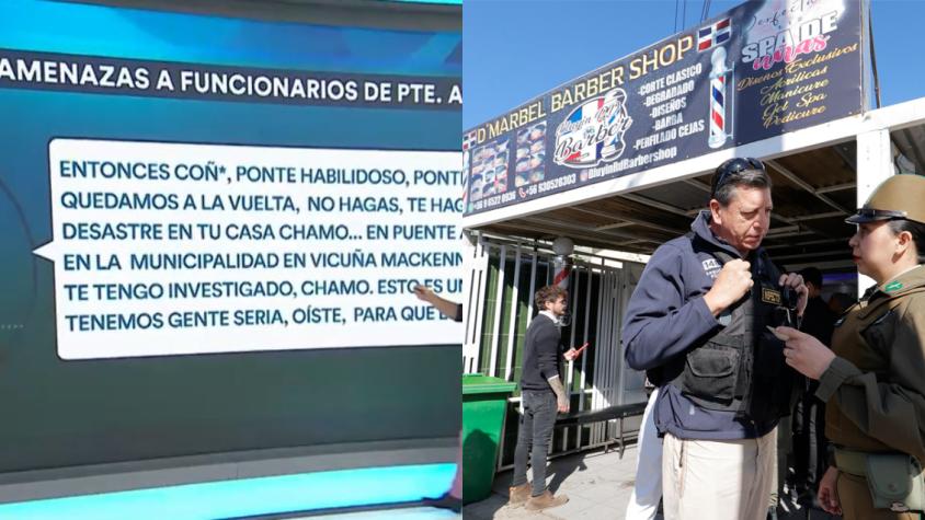 Denuncian graves amenazas a funcionarios municipales de Puente Alto tras fiscalizaciones a barberías
